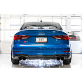 AWE Tuning Audi 8V S3 SwitchPath Exhaust w/Diamond Black Tips 102mm
