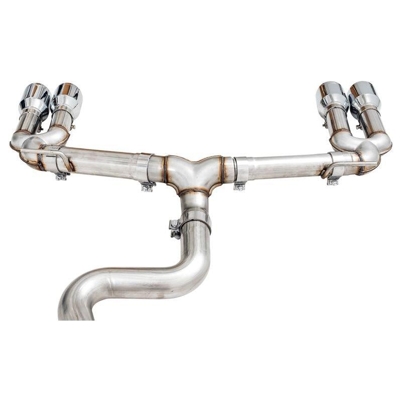 AWE Tuning Audi 8V S3 Track Edition Exhaust w/Chrome Silver Tips 102mm