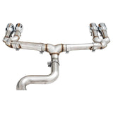 AWE Tuning Audi 8V S3 Track Edition Exhaust w/Chrome Silver Tips 102mm