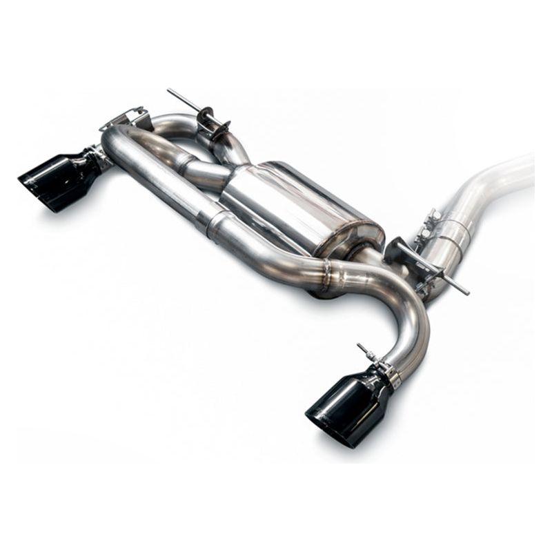 AWE Tuning Touring Edition Axle-back Exhaust | 3" Diameter | 4" Dual Diamond Black Tips BMW M235i 2014-2016|BMW M240i 2017-2021