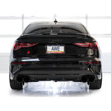 AWE 22-24 Audi 8Y S3 Track Edition Exhaust - Diamond Black Tips