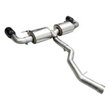 AWE Tuning Touring Edition Axle Back Exhaust | 3" Diameter | 4.5" Dual Diamond Black BMW 430i 2021-2024|BMW 330i 2019-2024