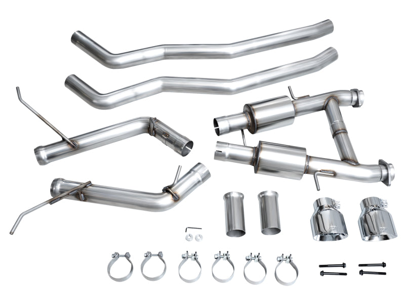 AWE Tuning 11-24 Dodge Durango 5.7L Track Edition Exhaust w/ Chrome Silver Tips 3020-32575