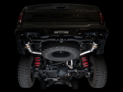 AWE Tuning AWE Gen 3 Raptor R SwitchPath Exhaust - Diamond Black Tips 3025-33852