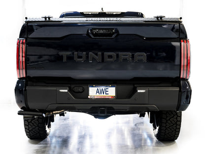 AWE Tuning AWE 0FG Exhaust for 3rd Gen Toyota Tundra - Dual Diamond Black Tips 3015-33063