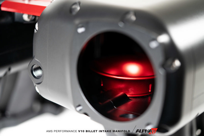 AMS Performance V10 Audi R8 / Lamborghini Huracan / Performante Billet Intake Manifold - CLR Anodize ALP.37.08.0001-1