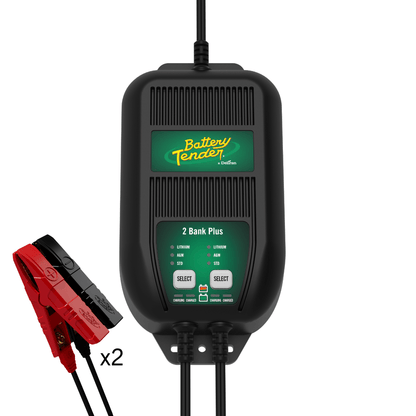 2-Bank, 1.25 AMP 12V Battery Charger
