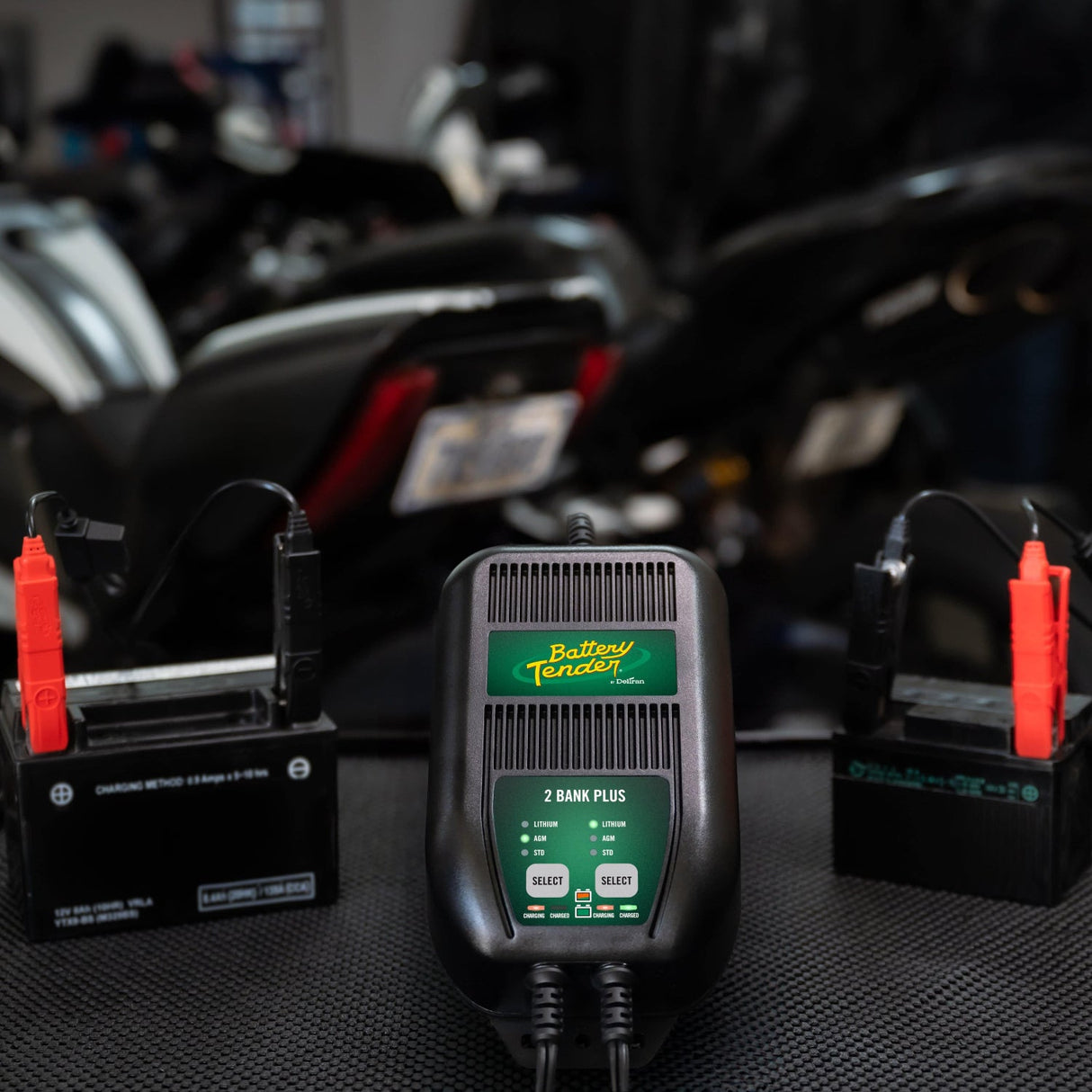 2-Bank, 1.25 AMP 12V Battery Charger