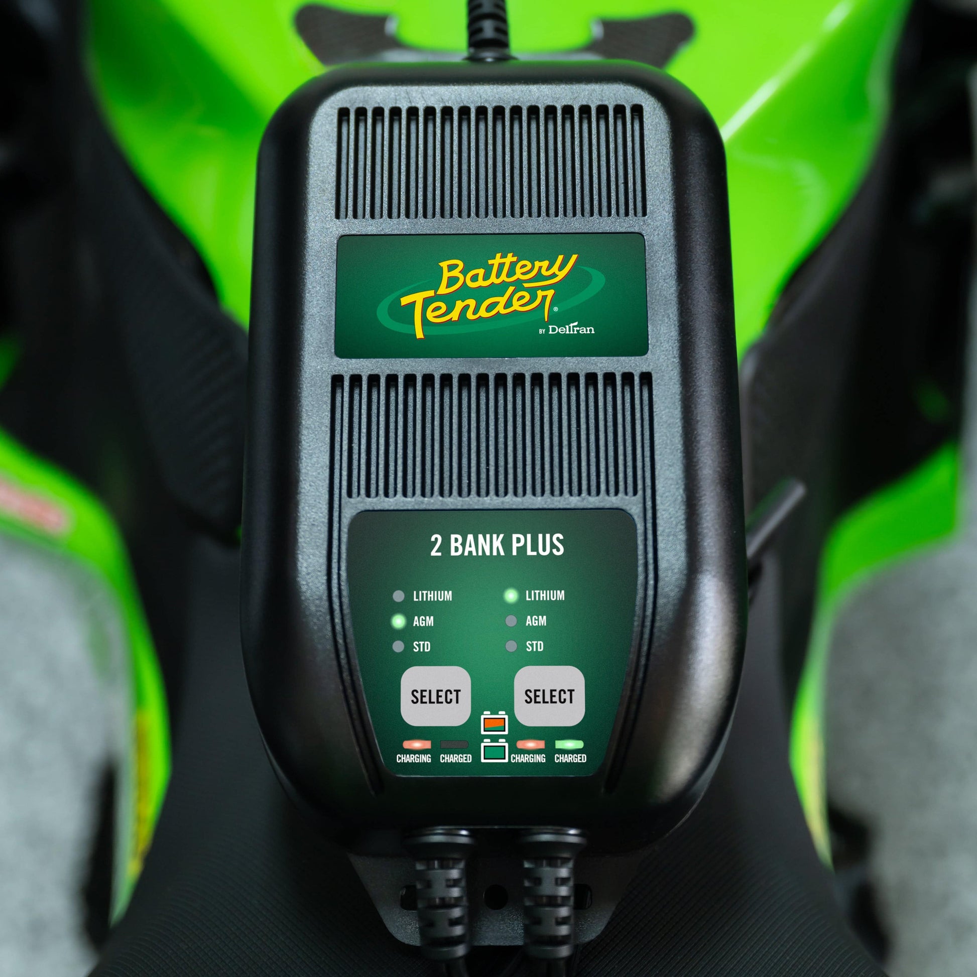 2-Bank, 1.25 AMP 12V Battery Charger