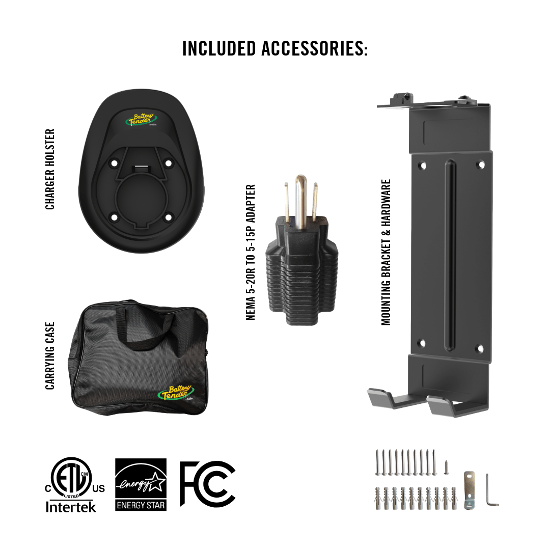 eCharge 16 AMP, Level 1 Portable Electric Vehicle Charger