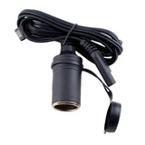 Female Cigarette Adapter Accessory Cable with Quick Disconnect