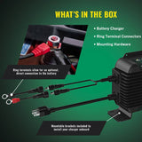 PowerPlus 48V 15 AMP Single Output Battery Charger and Maintainer