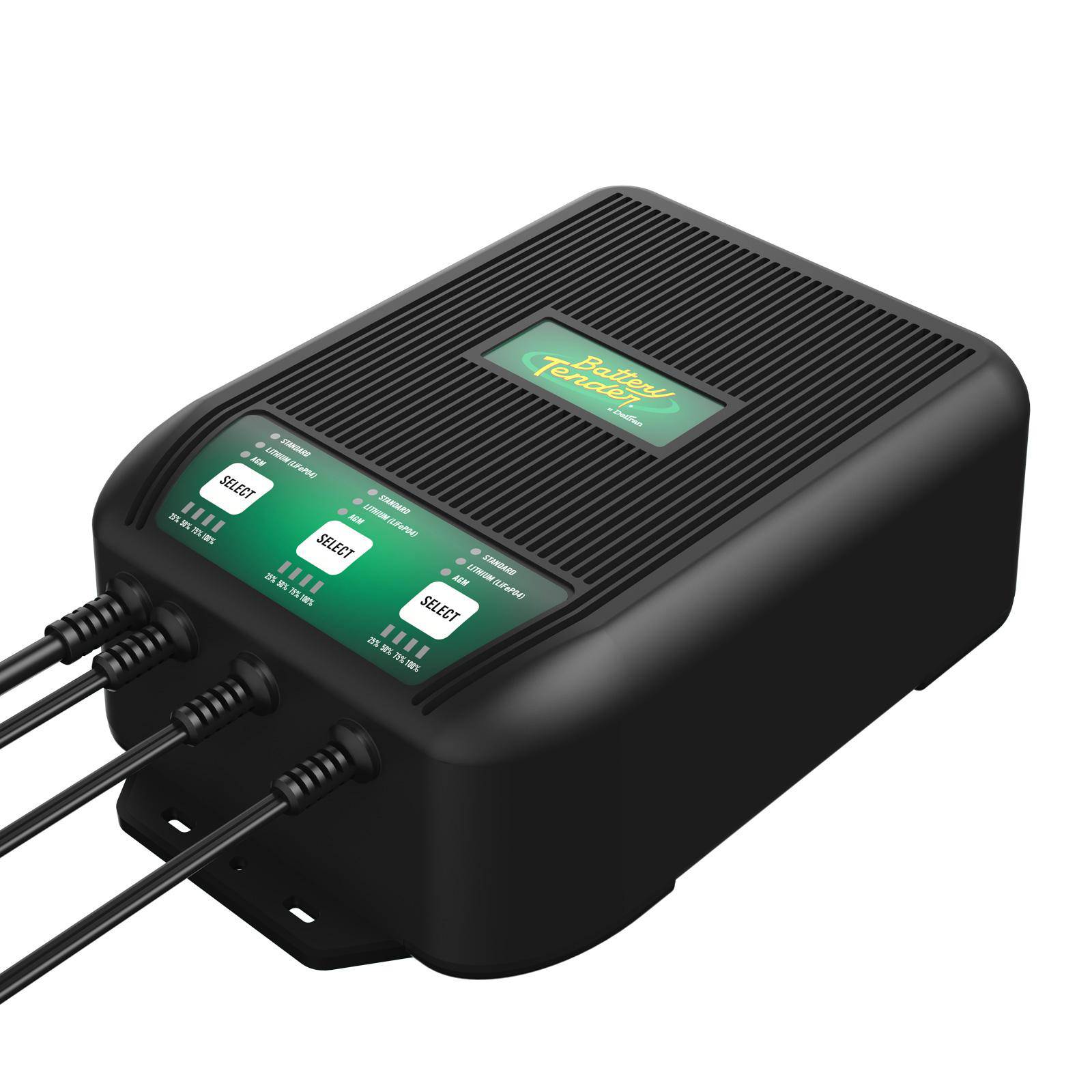 WaveCharge Pro 3-Bank 12V, 30 AMP Battery Charger