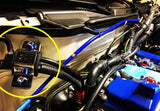 ZSPEC Battery Cable Bracket for '90-99 Nissan 300zx Z32, Black Powdercoat