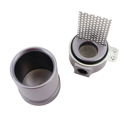 Ford Mustang GT 4.6 Oil Separator Kit With Billet Aluminum Catch Can 05-10