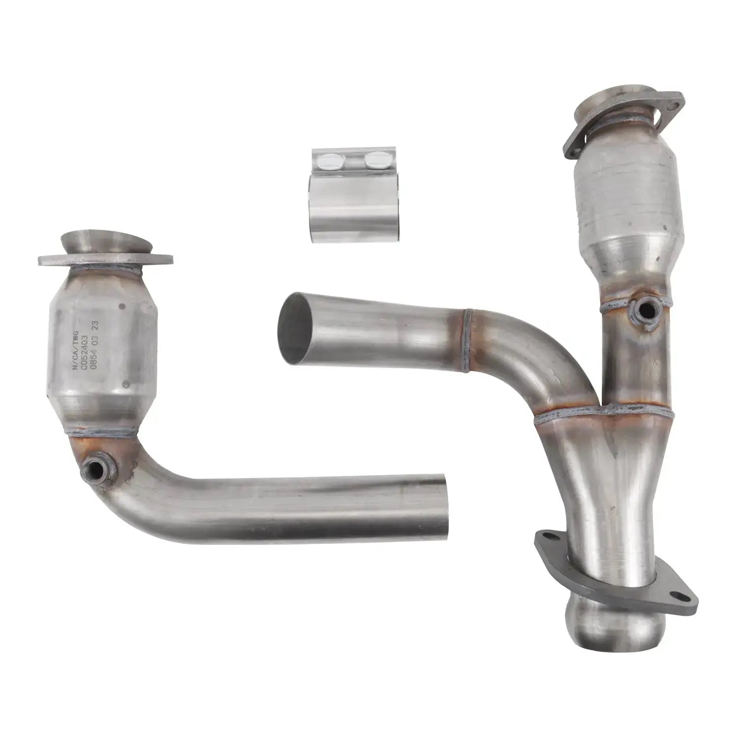 Dodge Ram 1500 2 1/2" Y-Pipe with High Flow Catalytic Converters 09-25
