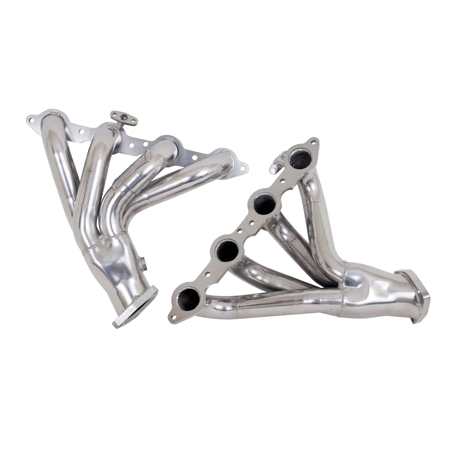 Chevrolet Corvette 5.7 LS1 1-3/4 Shorty Exhaust Headers Polished Silver Ceramic 97-99