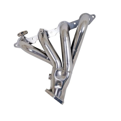 Chevrolet Corvette 5.7 LS1 1-3/4 Shorty Exhaust Headers Polished Silver Ceramic 97-99