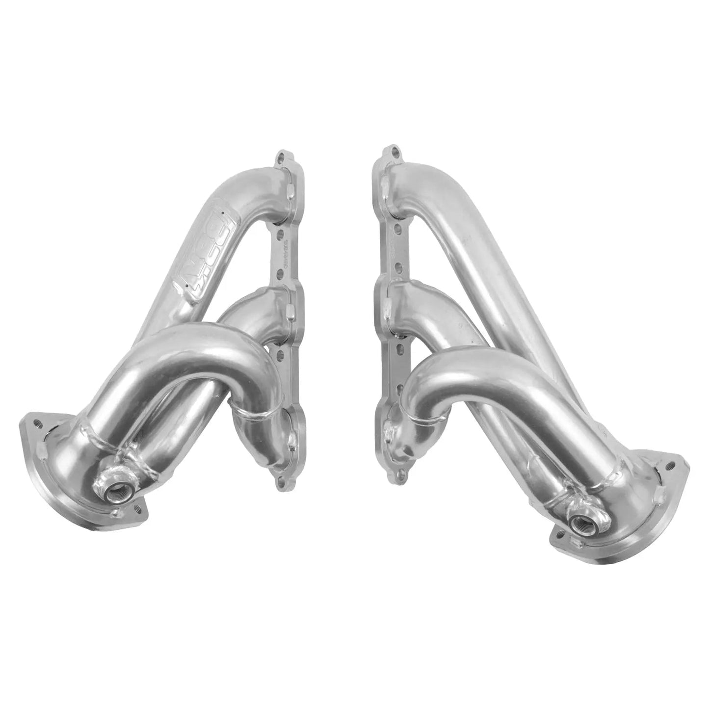 Dodge Challenger Charger 300 V6 3.5 1-5/8 Shorty Headers - Polished Silver Ceramic 06-10