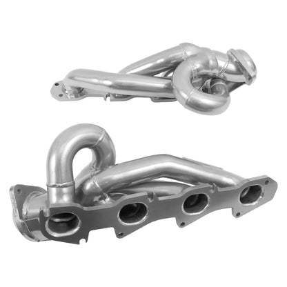 Dodge Ram 1500 5.7L Hemi 1-3/4" Shorty Headers - Polished Silver Ceramic 19-24