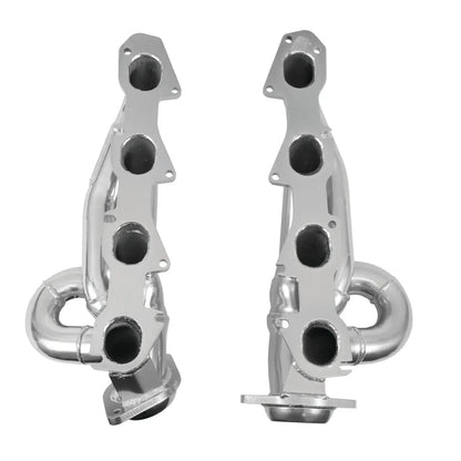 Dodge Ram 1500 Truck 5.7 Hemi 1-3/4 Shorty Exhaust Headers Polished Silver Ceramic 09-18