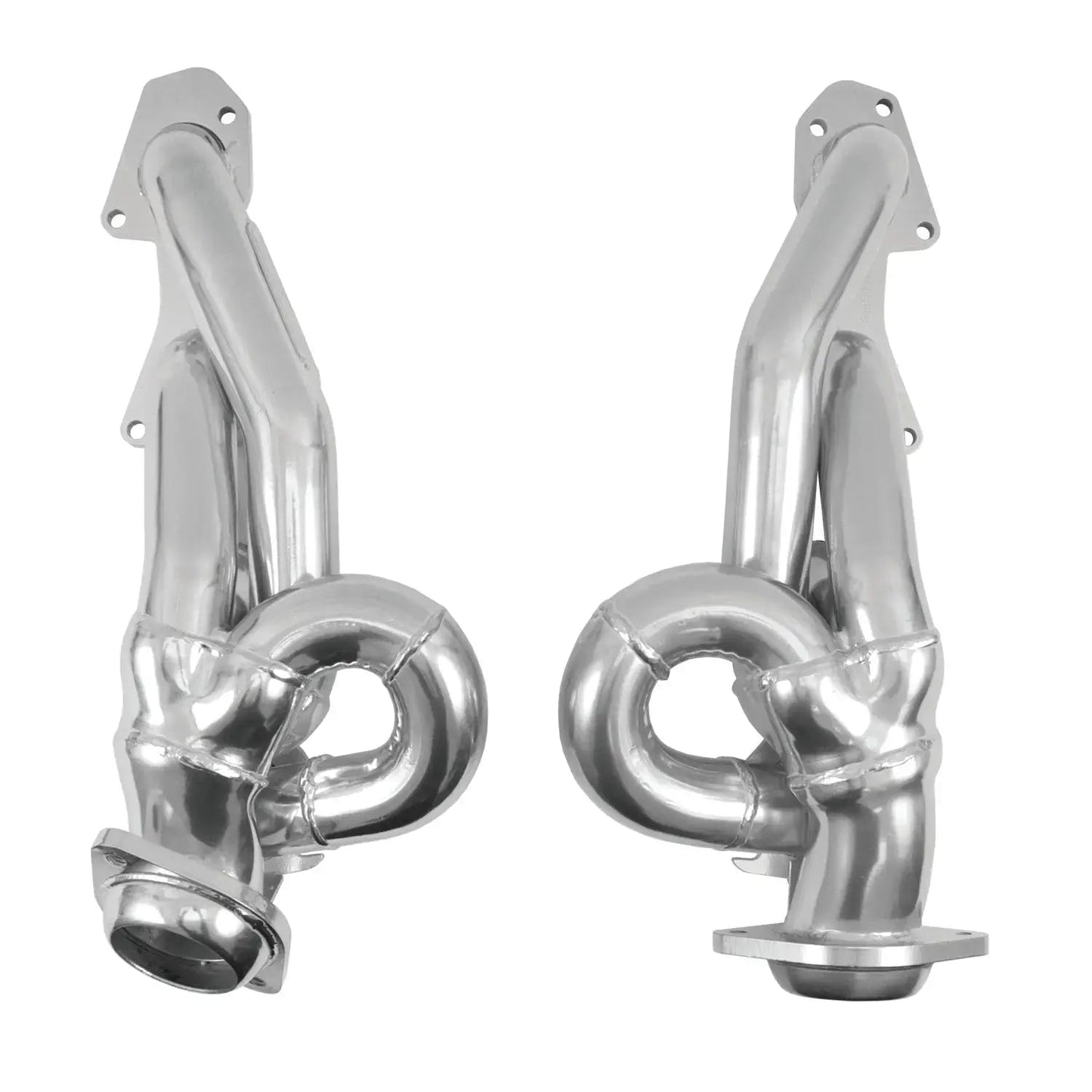 Dodge Ram 1500 Truck 5.7 Hemi 1-3/4 Shorty Exhaust Headers Polished Silver Ceramic 09-18