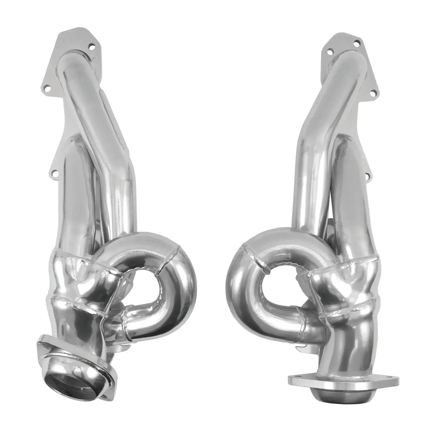 Dodge Ram 1500 Truck 5.7 Hemi 1-3/4 Shorty Exhaust Headers Polished Silver Ceramic 09-18