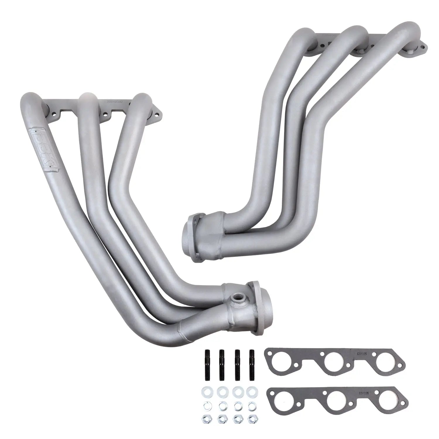 Jeep Wrangler 3.8 1-5/8 Long Tube Exhaust Headers With High Flow Cats Titanium Ceramic 07-11