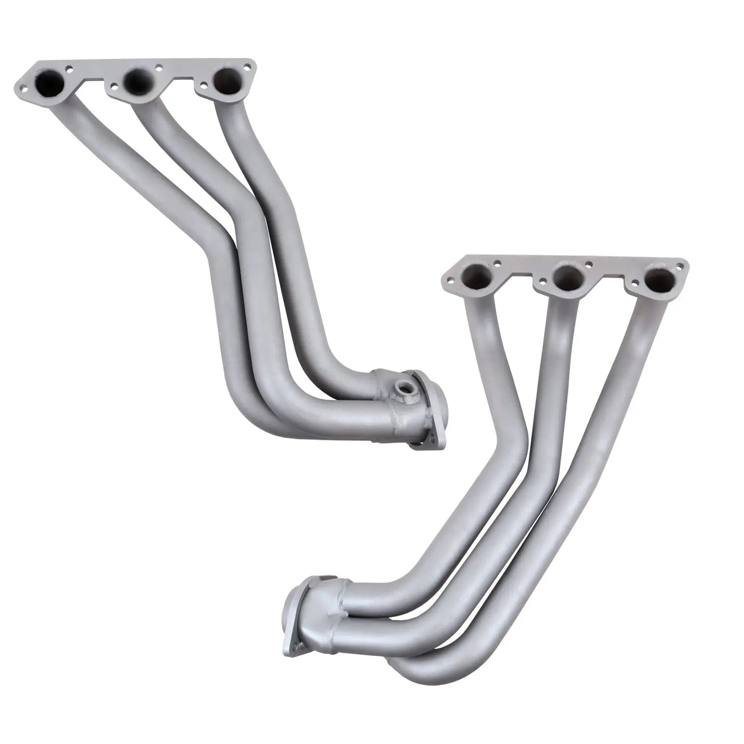 Jeep Wrangler 3.8 1-5/8 Long Tube Exhaust Headers With High Flow Cats Titanium Ceramic 07-11