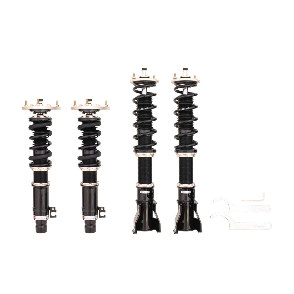 BC Racing BR Series Coilovers for 1973-1979 Honda Civic (SB/SG)