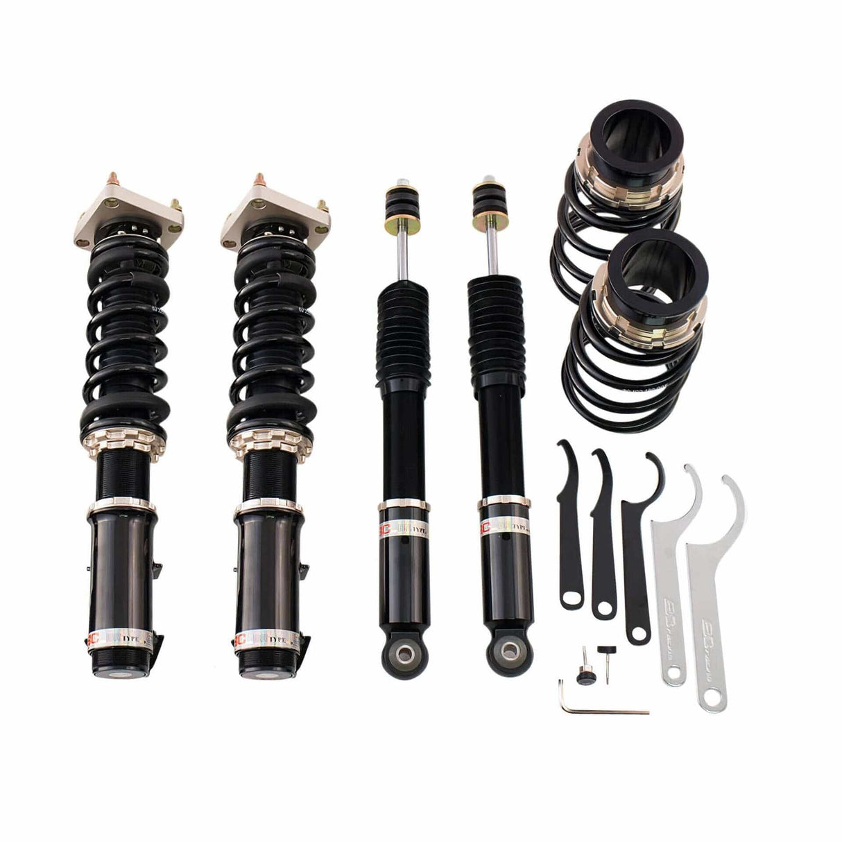 BC Racing BR Series Coilovers for 1990-1993 Ford Mustang Foxbody