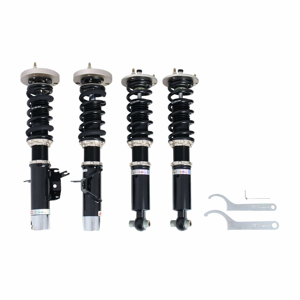 BC Racing BR Series Coilovers for 1982-1988 BMW 5 Series Weld In (E28)