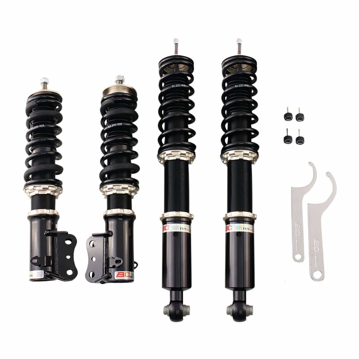 BC Racing BR Series Coilovers for 1985-1999 Volkswagen Jetta (MK2/MK3/A2/A3)