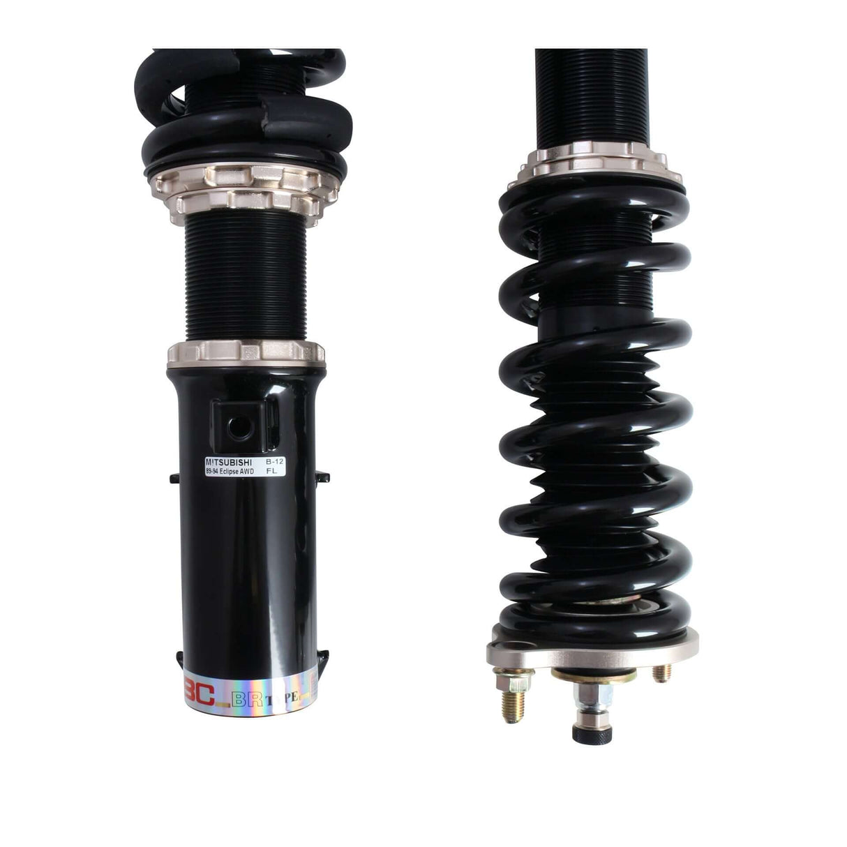 BC Racing BR Series Coilovers for 1989-1994 Mitsubishi Eclipse AWD (D27A)