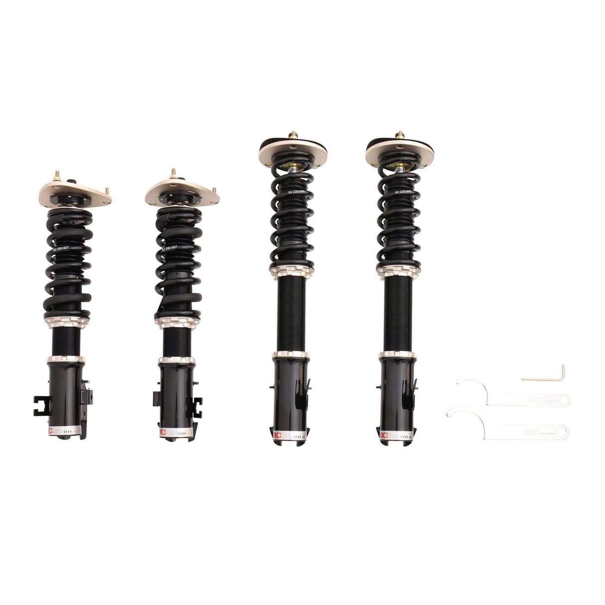 BC Racing BR Series Coilovers for 1990-1994 Subaru Legacy (BC/BJ/BF)