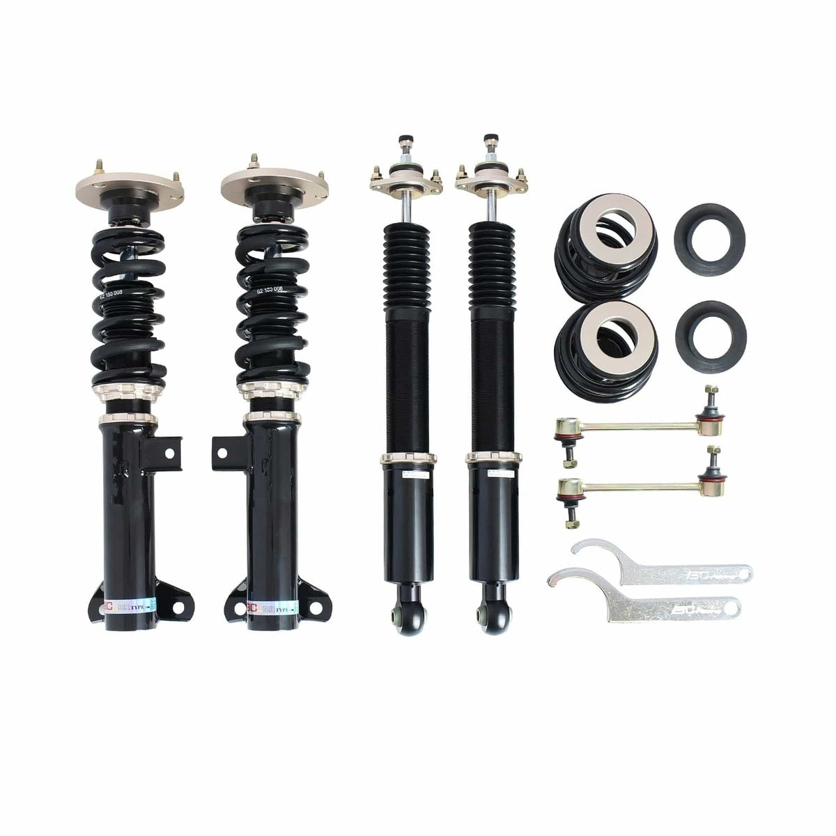 BC Racing BR Series Coilovers (Extreme Low) for 1994-1999 BMW 3 Series Coupe/Convertible (E36)
