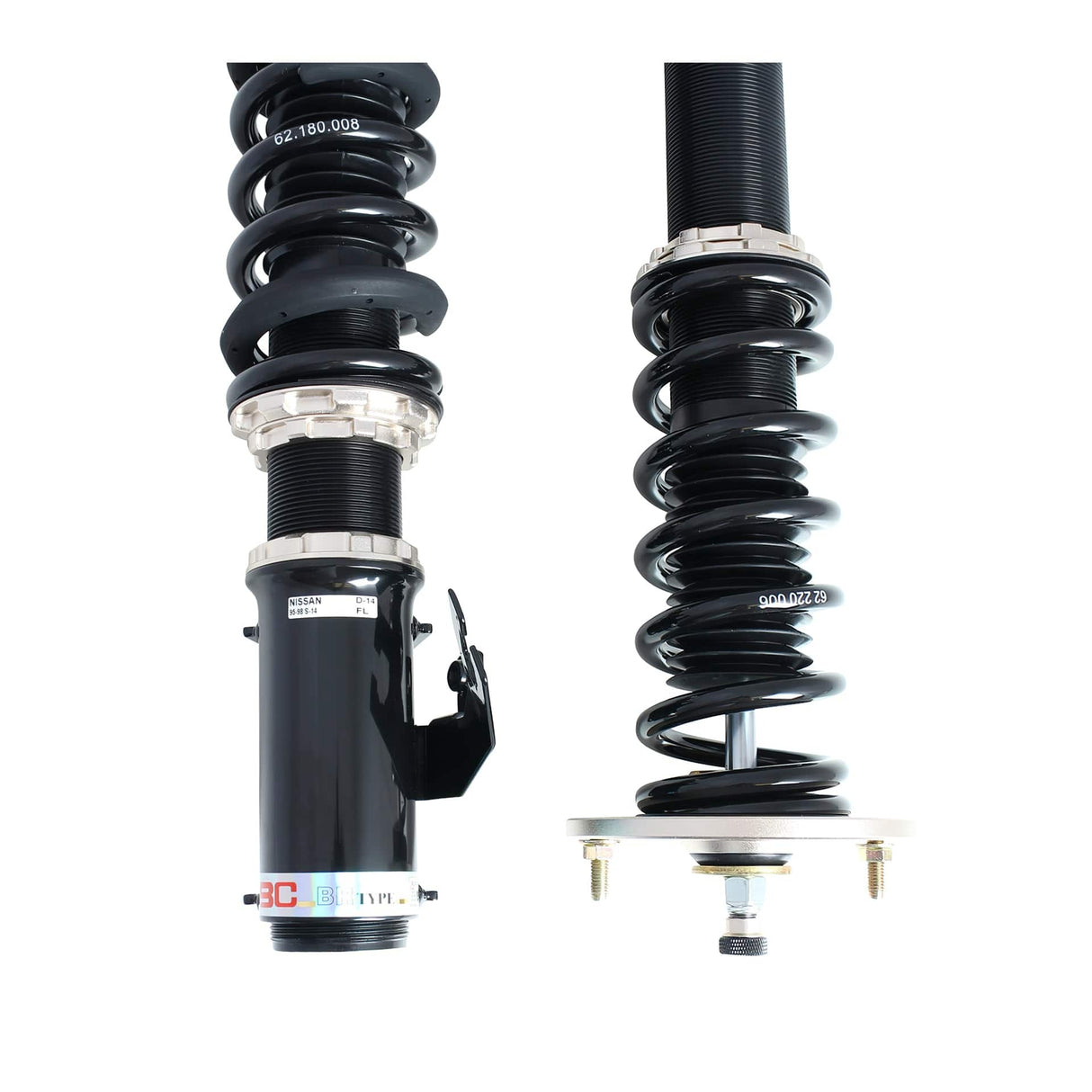 BC Racing BR Series Coilovers for 1995-1998 Nissan 240SX (S14)