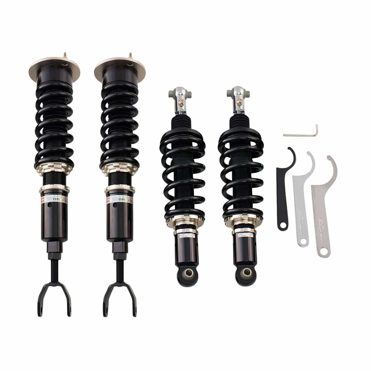 BC Racing BR Series Coilovers for 1996-2001 Audi A4 AWD (B5)