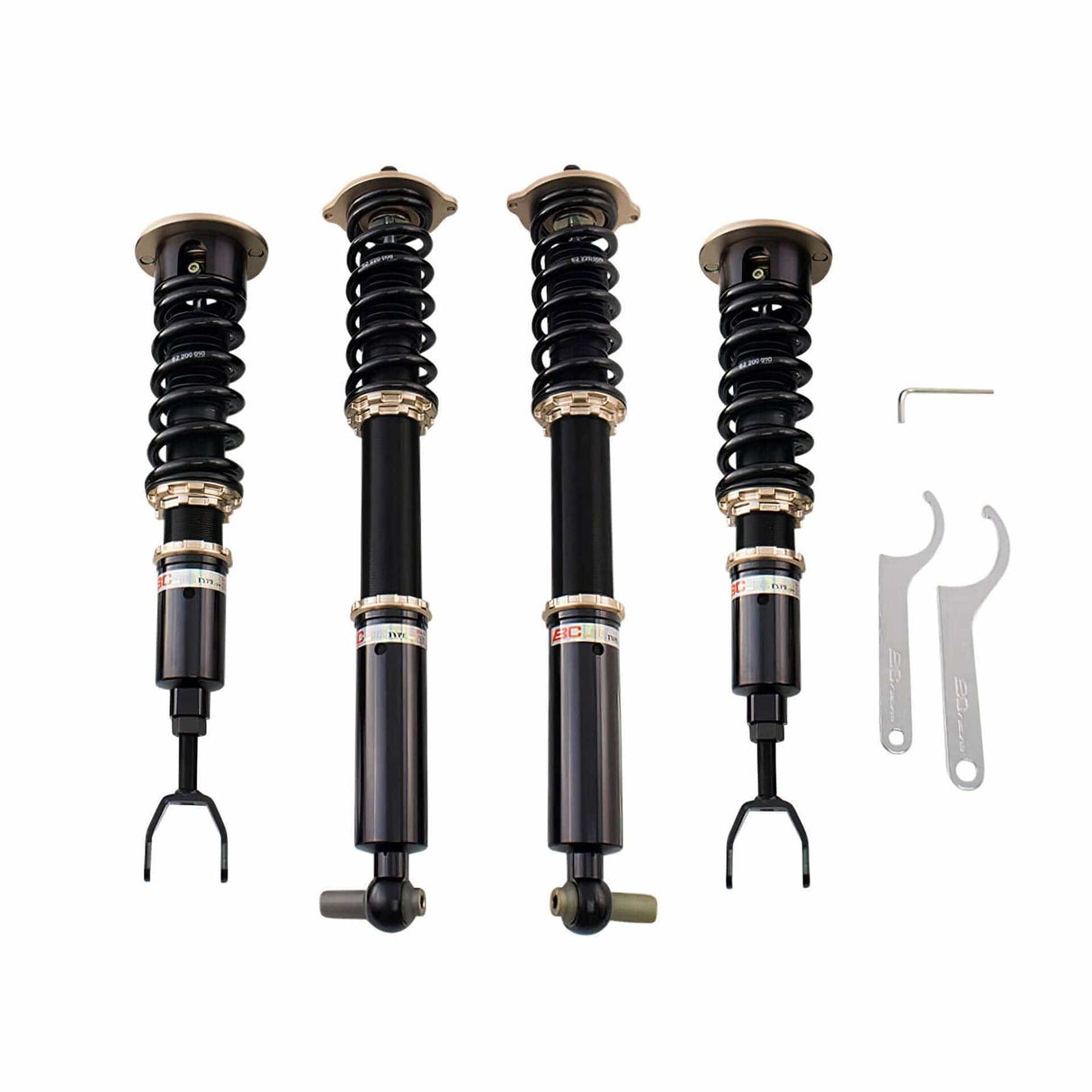 BC Racing BR Series Coilovers for 1996-2001 Audi A4 FWD (B5)