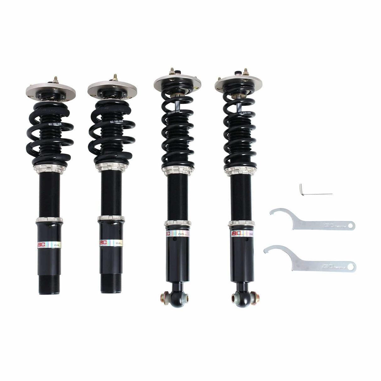 BC Racing BR Series Coilovers for 1998-2003 BMW M5 (E39)