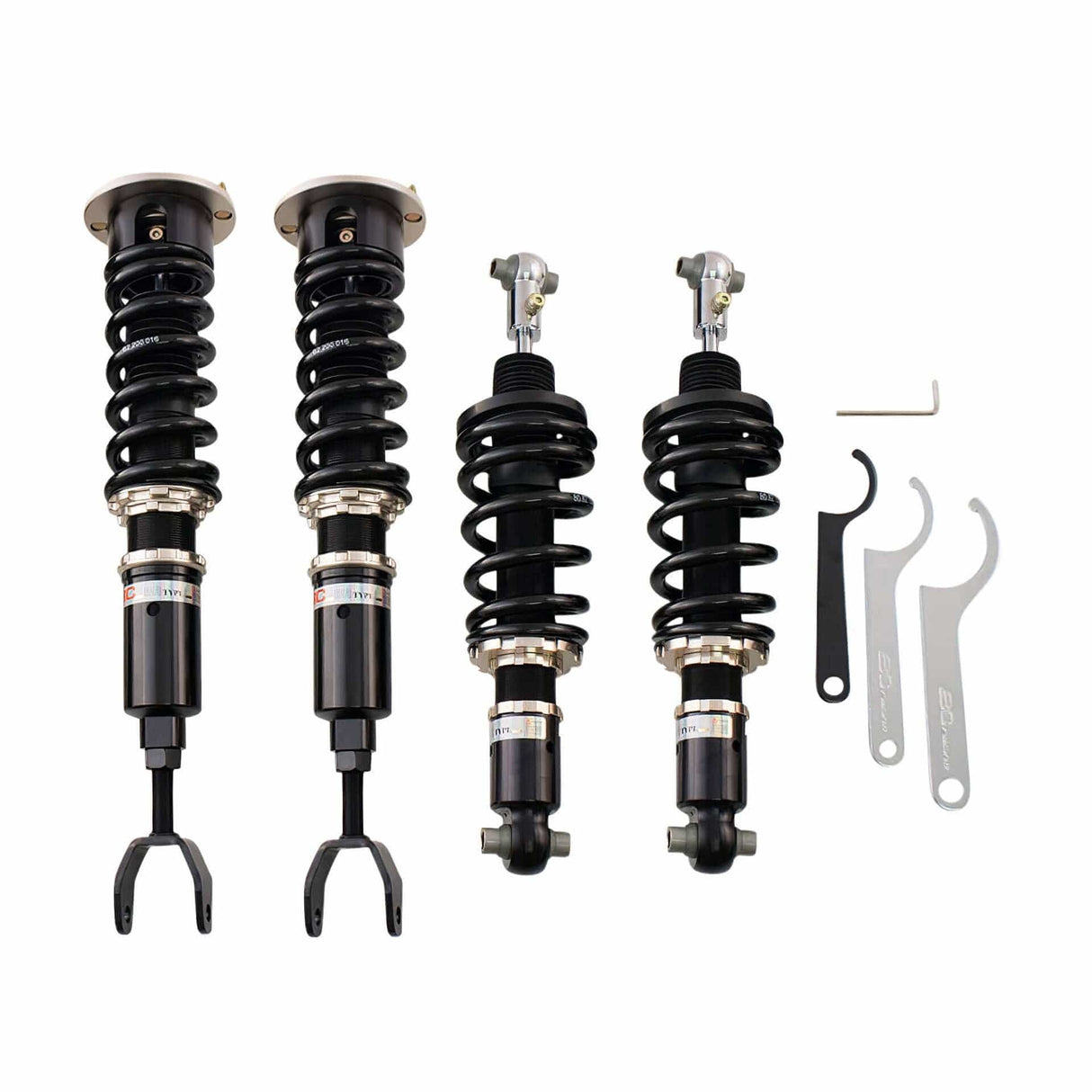 BC Racing BR Series Coilovers for 1999-2002 Audi S4 AWD (B5)