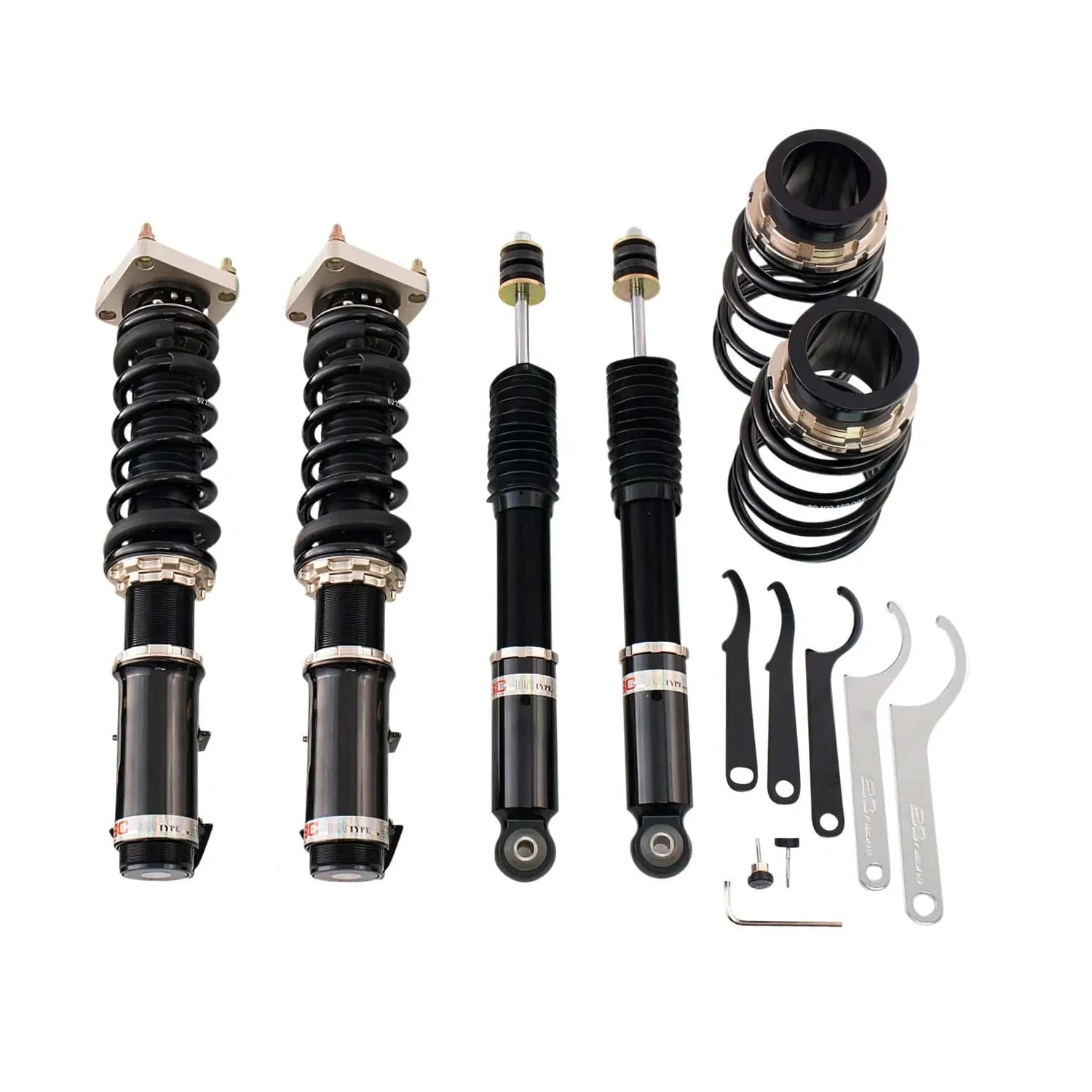 BC Racing BR Series Coilovers for 1999-2004 Ford Mustang Cobra w/ IRS (SN95)