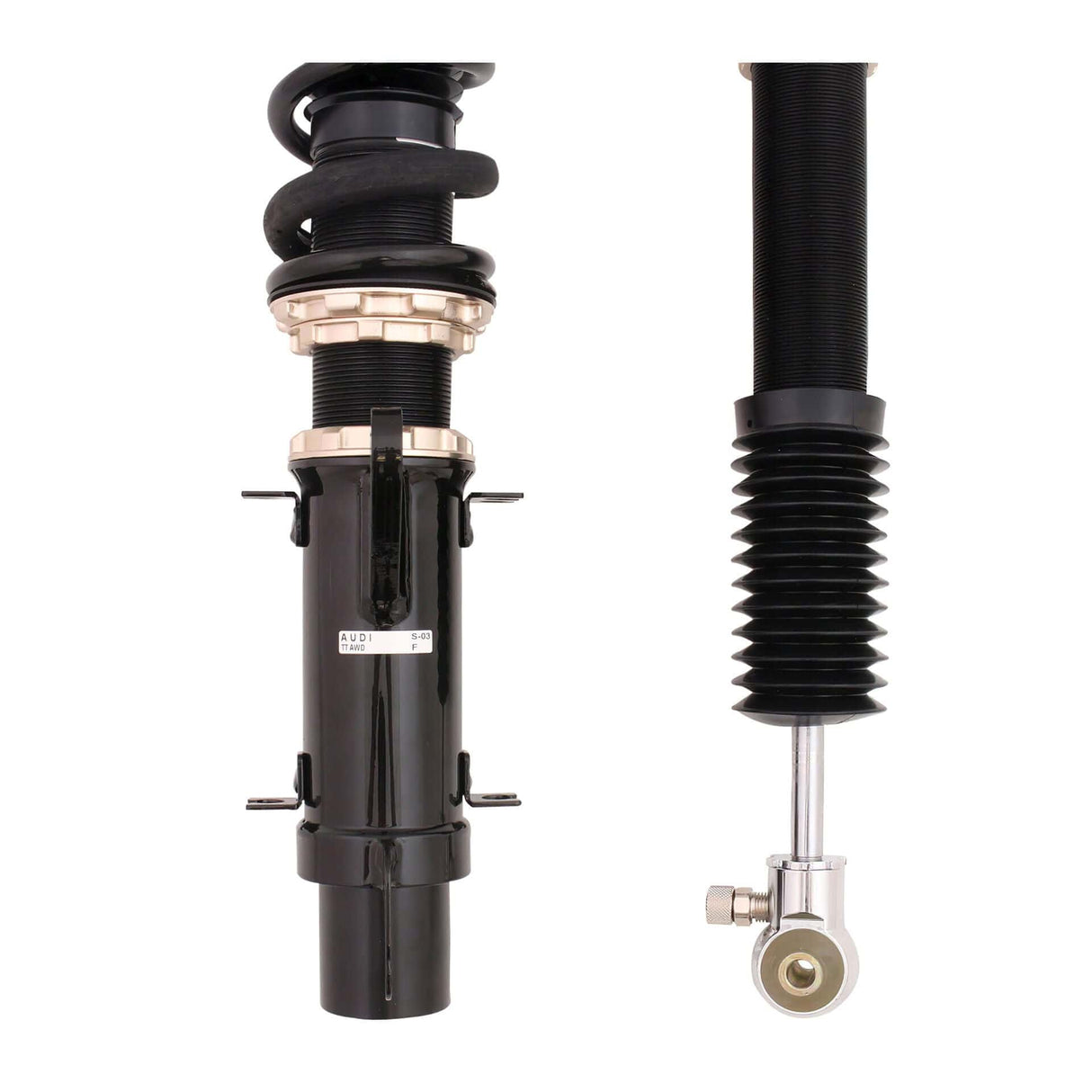 BC Racing BR Series Coilovers for 1999-2005 Volkswagen Golf R32 AWD (MK4)