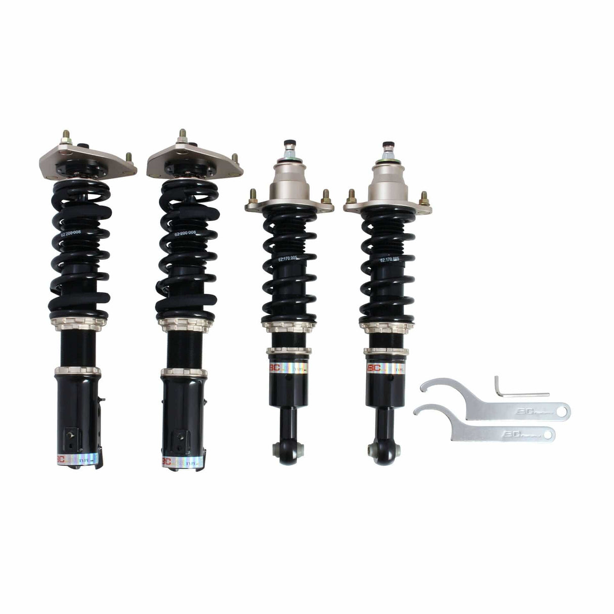 BC Racing BR Series Coilovers for 2004-2007 Mitsubishi Lancer Rally Art (CS7A)