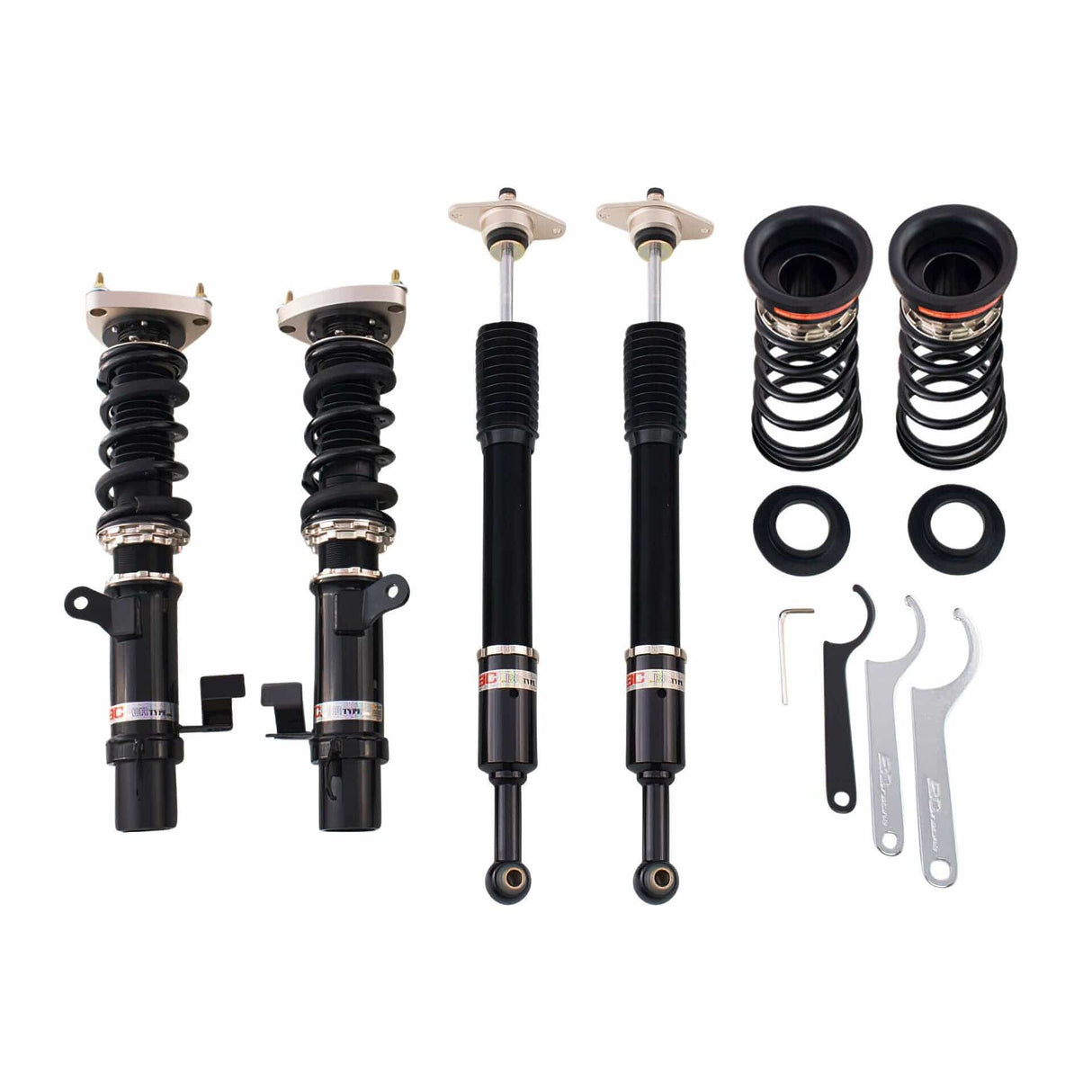 BC Racing BR Series Coilovers for 2004-2013 Mazda 3 (BK3P)