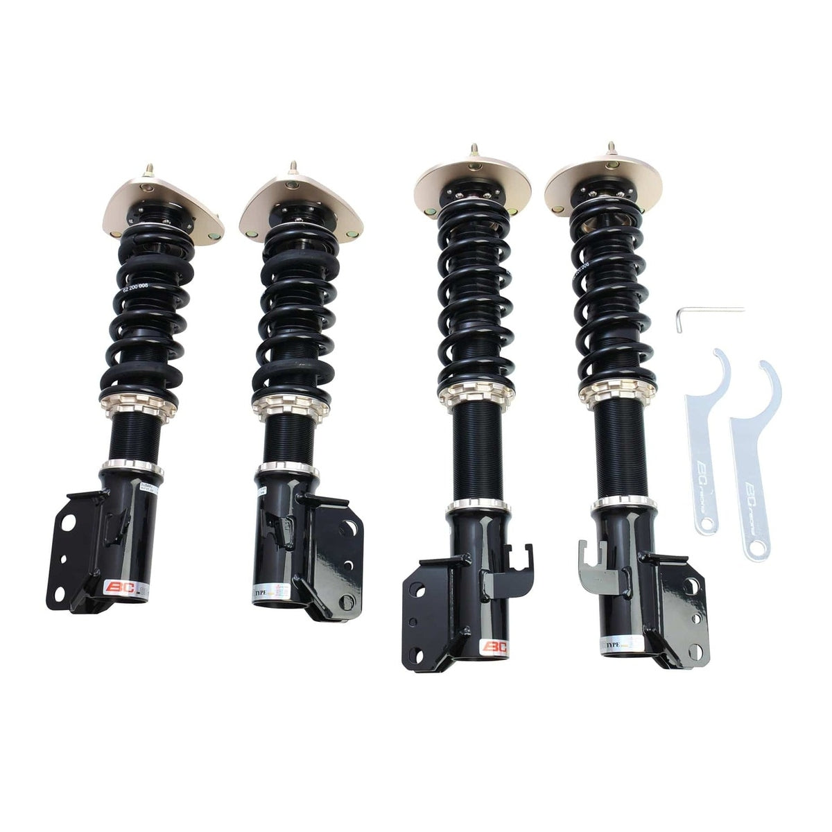 BC Racing BR Series Coilovers for 2005-2007 Subaru WRX STI (GDE/GDF)