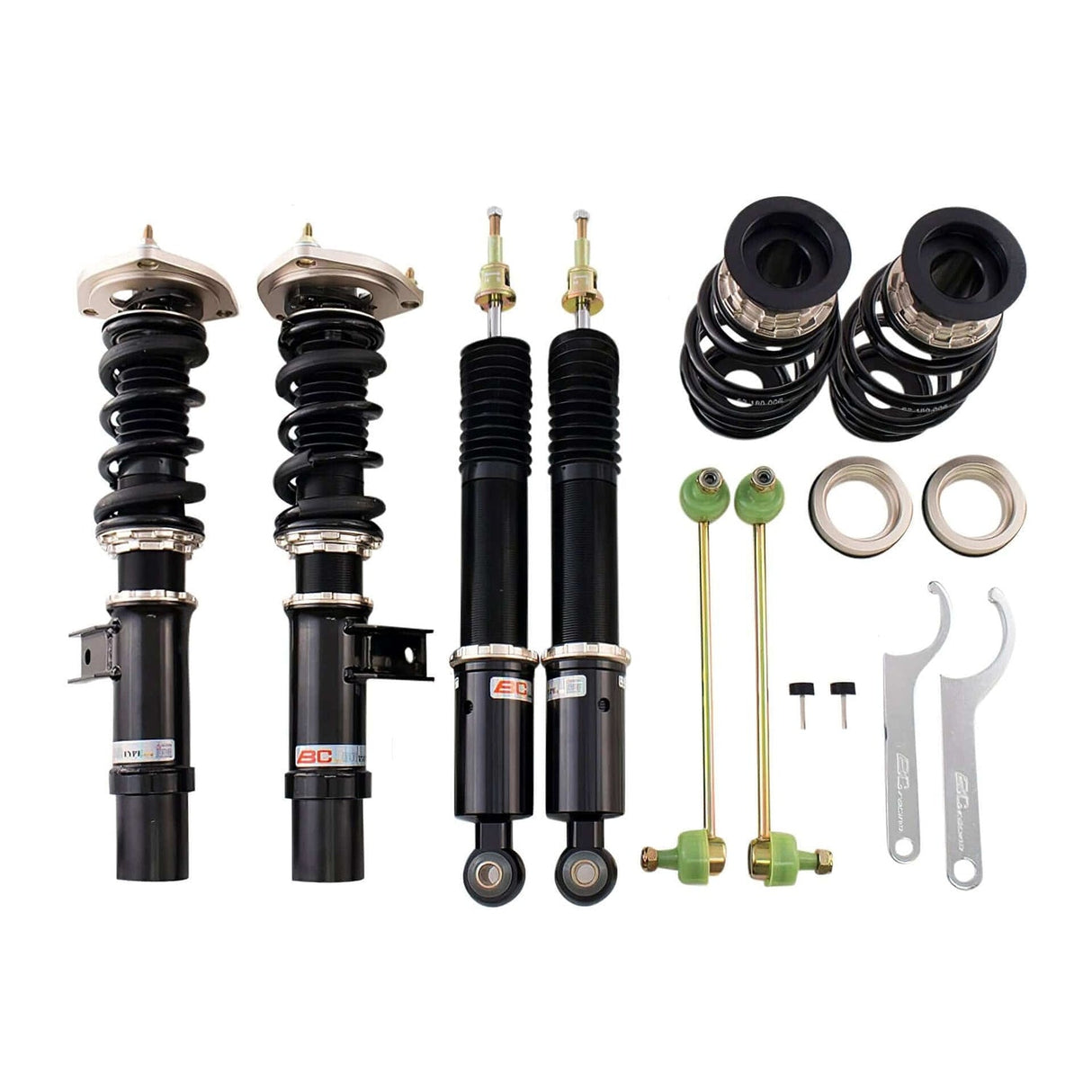 BC Racing BR Series Coilovers (Extreme Low) for 2005-2012 Audi A3 Sportback FWD/AWD (8P)