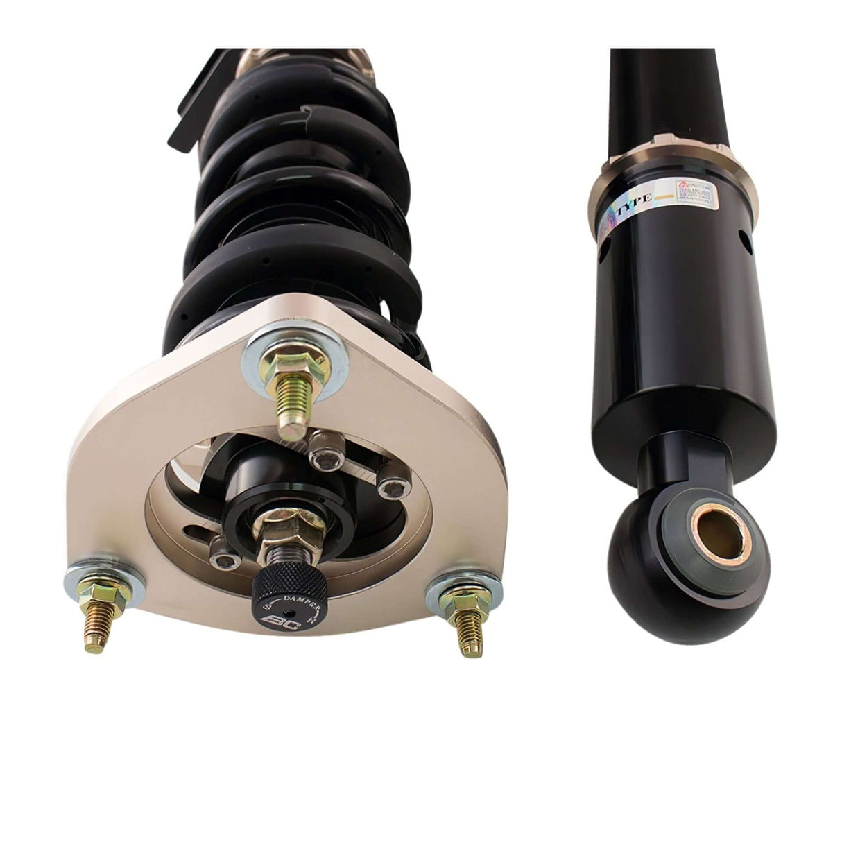 BC Racing BR Series Coilovers (Extreme Low) for 2005-2012 Audi A3 Sportback FWD/AWD (8P)