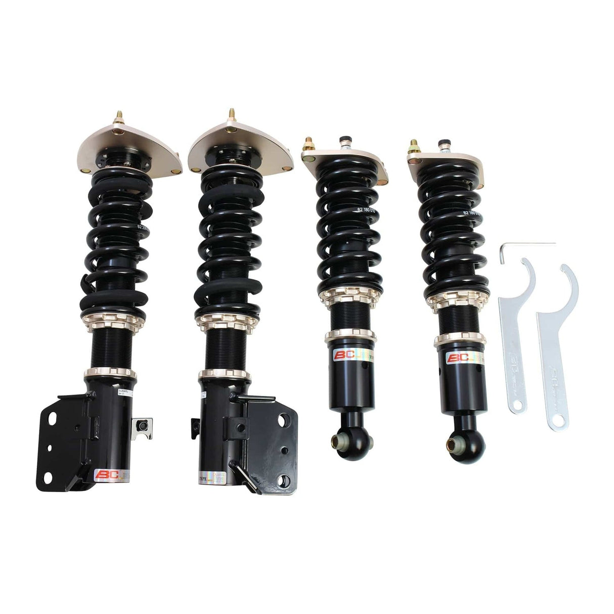 BC Racing BR Series Coilovers (Extreme Low) for 2008-2014 Subaru WRX STI Hatchback (GRB)
