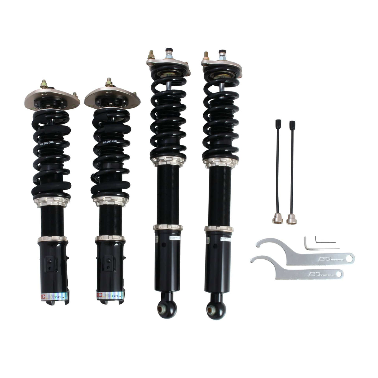 BC Racing BR Series Coilovers for 2008-2015 Mitsubishi Lancer Evo X (CZ4A)